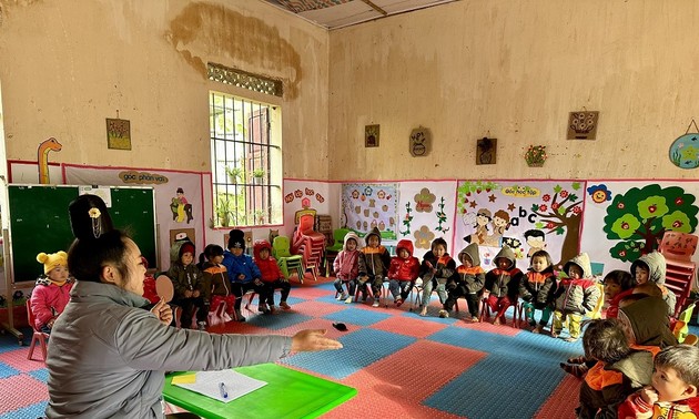 Un invierno no tan frío para los alumnos en las escuelas de la región montañosa de Son La