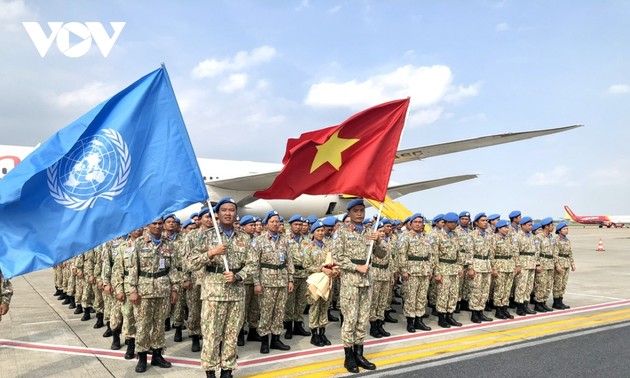 Militares vietnamitas finalizan con éxito la misión internacional de mantenimiento de la paz en UNISFA y Sudán del Sur