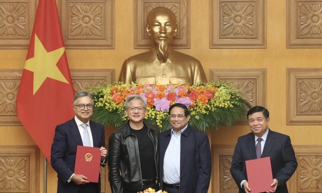 NVIDIA y Gobierno vietnamita firman acuerdo de cooperación con visión estratégica