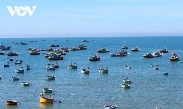 “កងទ័ពរួមដៃប្រយុទ្ធប្រឆាំងនឹងការនេសាទខុសច្បាប់ IUU – រក្សាអធិបតេយ្យភាព អភិវឌ្ឍន៍មុខរបរនេសាទវៀតណាមប្រកបដោយចីរភាព”