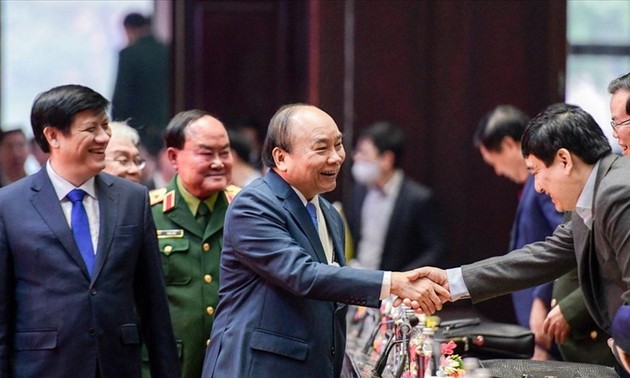 Nguyên Xuân Phuc à la conférence nationale sur la Santé