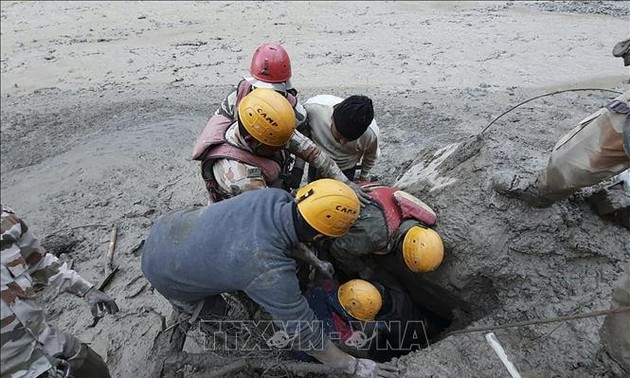 Rupture d’un glacier dans l’Himalaya, au moins 14 morts et plus de 170 disparus