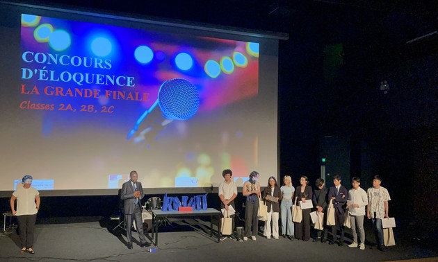 L’éloquence à l’honneur au lycée français Alexandre Yersin…