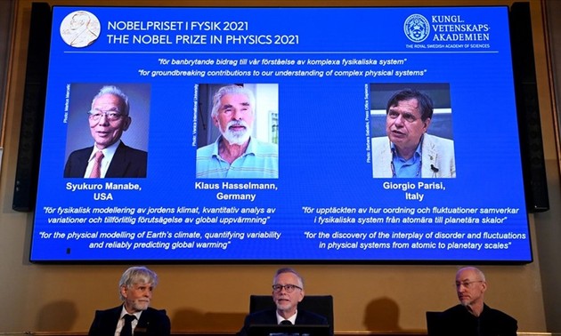 Le prix Nobel de physique partagé entre trois chercheurs