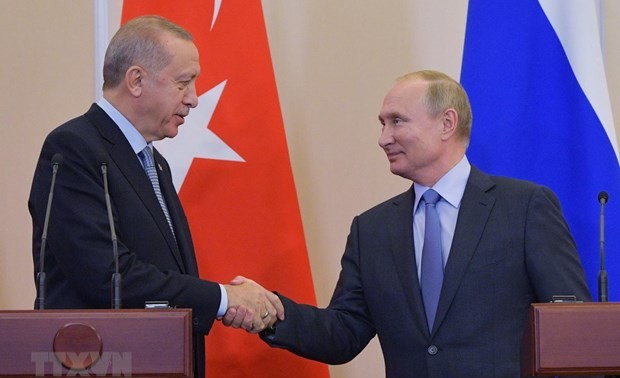 Vladimir Poutine et Recep Tayyip Erdogan échangent sur les exigences russes à l'égard de l'OTAN