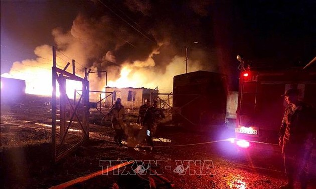 Explosion dans un dépôt de carburant au Haut-Karabakh