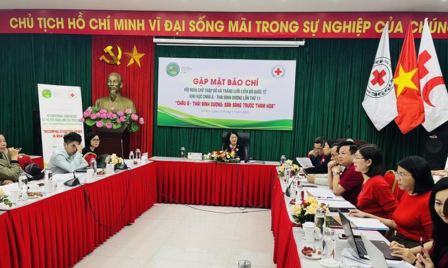 Bientôt la 11e Conférence régionale Asie-Pacifique de la Fédération internationale des Sociétés de la Croix-Rouge et du Croissant-Rouge à Hanoï