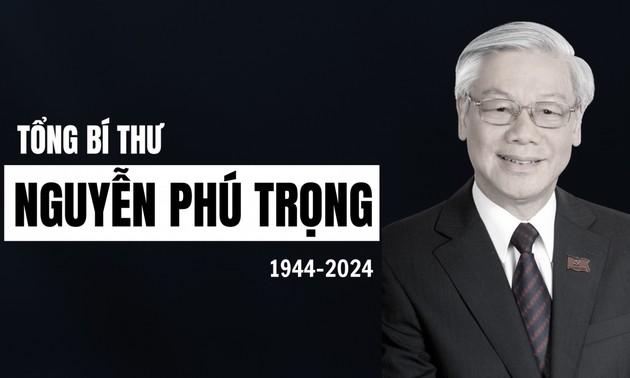 Décès de Nguyên Phu Trong: messages de condoléances