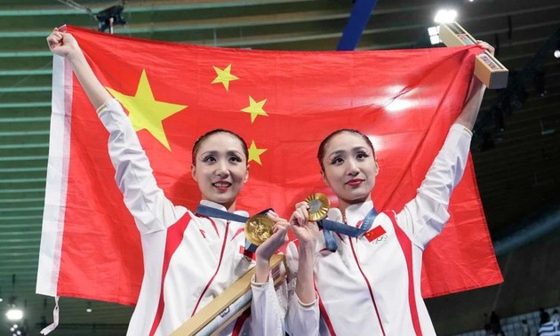 JO 2024: La Chine se hisse en tête du classement général, suivie des États-Unis