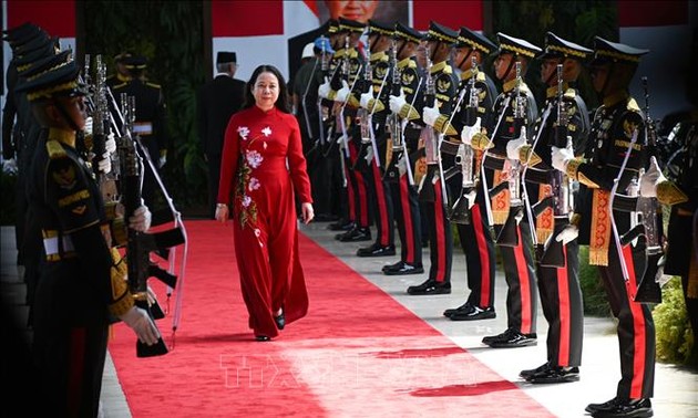 Vo Thi Anh Xuân assiste à l’investiture du président indonésien Prabowo Subianto