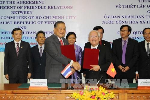 นครโฮจิมินห์และกรุงเทพฯสถาปนาความสัมพันธ์มิตรภาพ