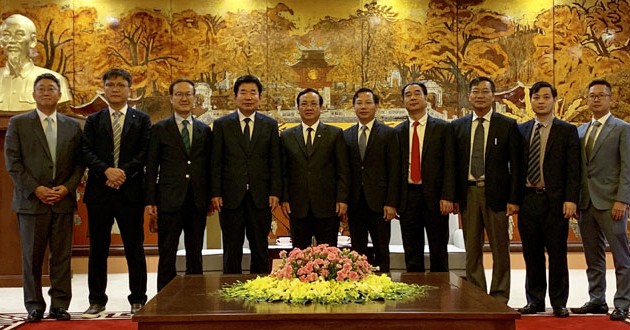 ฮานอยจะอำนวยความสะดวกที่ดีที่สุดให้แก่สถานประกอบการสาธารณรัฐเกาหลี 