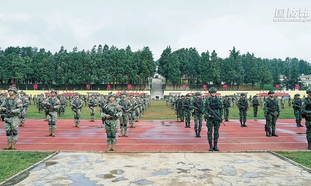 กองทัพไทยจัดการฝึกผสมกับกองทัพจีน