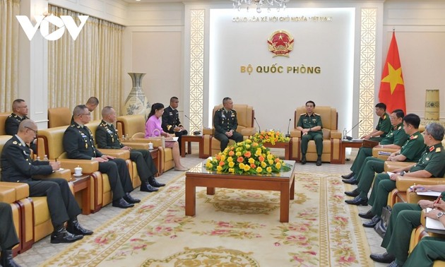 ขยายความร่วมมืออย่างกว้างลึกระหว่างกองทัพเวียดนามและไทย