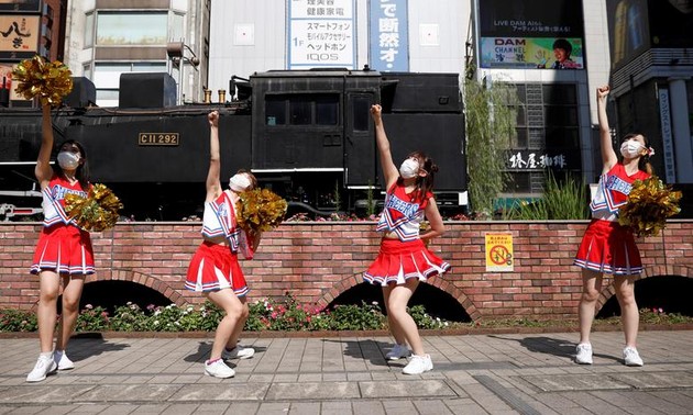 On the sidelines at the Tokyo Olympics