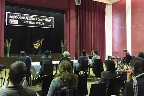 Trần Tuấn An đoạt giải Nhì Liên hoan và thi guitar quốc tế Berlin 2016