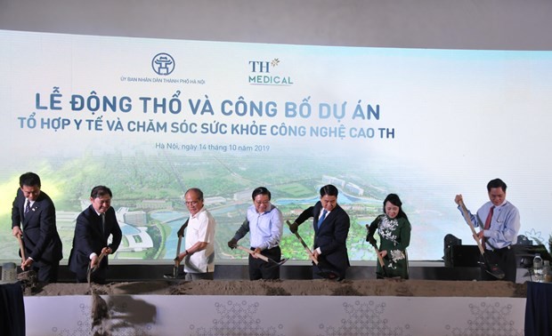 Work on hi-tech healthcare complex begins in Hanoi