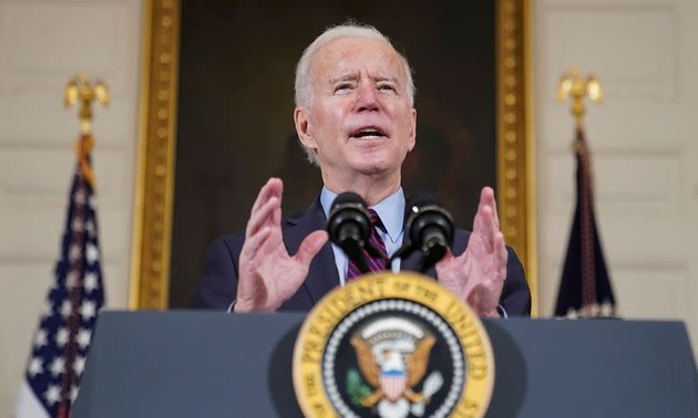 Biden signs historic 1.9 trillion USD stimulus bill into law on US lockdown anniversary