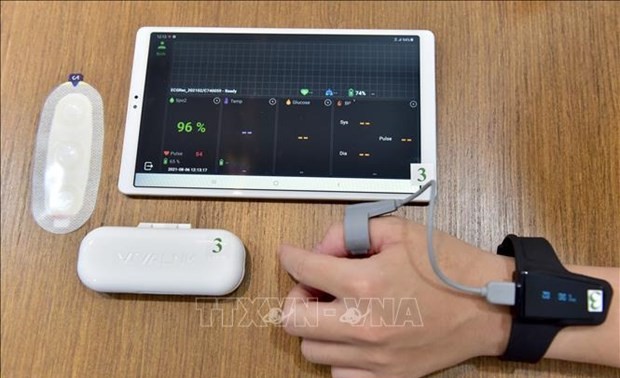 Technology applied for remote monitoring of COVID-19 patients