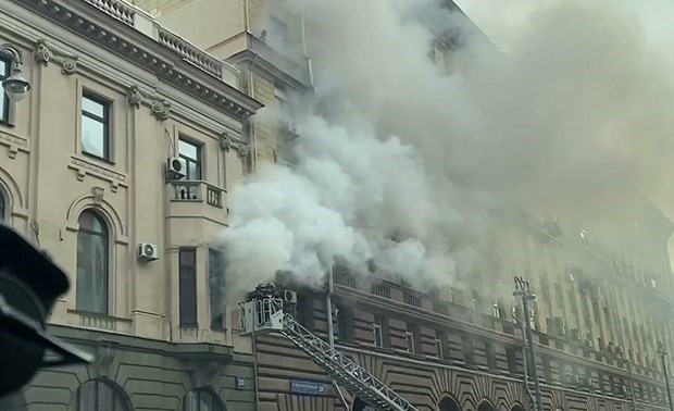 No Vietnamese injured in Moscow office fire