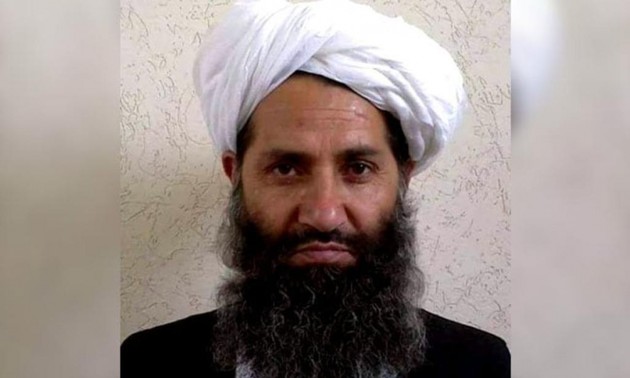 Taliban supreme leader makes first public appearance in Afghanistan