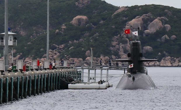 Japan Maritime Self-Defense Force vessels visit Cam Ranh port