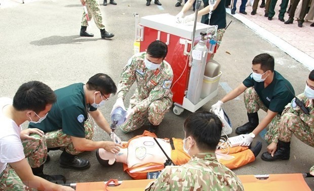 Vietnamese, Indian Level-2 Field Hospitals in South Sudan strengthen professional capabilities