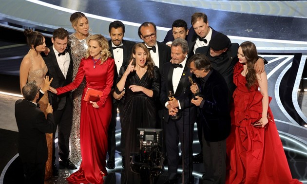 “CODA” wins best picture in a streaming first at the Oscars