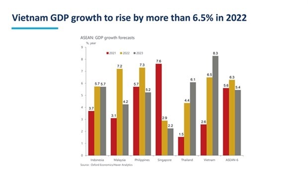 Vietnam’s growth to rise by 6.5% in 2022: ICAEW