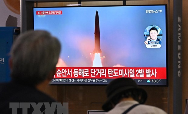 North Korea fires ballistic missiles for the fourth time in a week