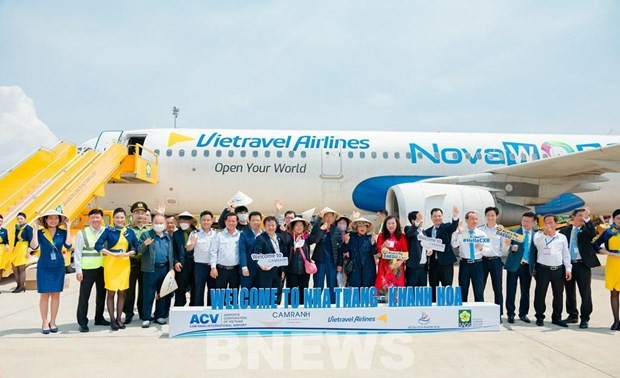 Vietravel Airlines runs first charter flight from Daegu to Khanh Hoa