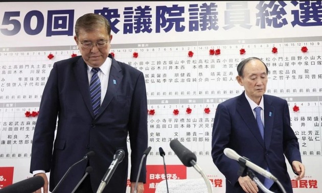 Japan’s ruling coalition loses majority