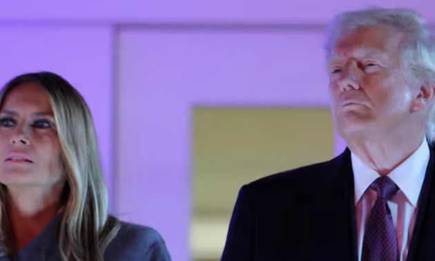 Trump arrives in Washington as inauguration celebrations begin 