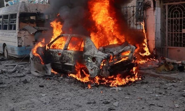 Fierce fighting continues in Syrian city of Hama