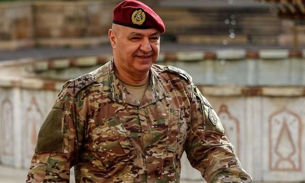 Lebanon’s parliament elects army commander Aoun president