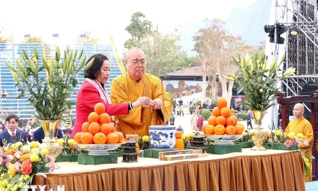 Tam Chuc Spring Festival celebrates Vietnam's religious heritage