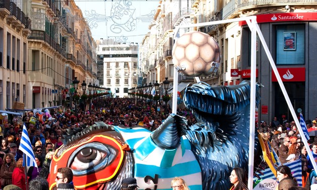 Malaga carnival: where the fun ignites and the flames rise