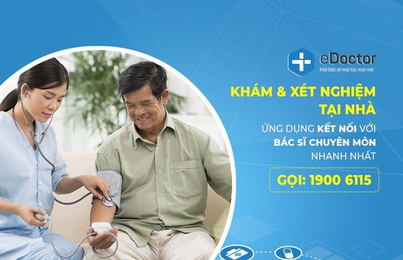 Startup cung cấp dịch vụ y tế và chăm sóc sức khỏe ứng dụng công nghệ di động eDoctor