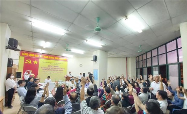 Trưởng Ban dân vận Trung ương Trương Thị Mai được cử tri giới thiệu ứng cử đại biểu Quốc hội khóa XV