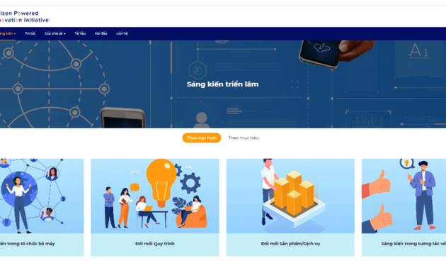 Sáng kiến CPII - Kho giải pháp số về đổi mới sáng tạo vì người dân