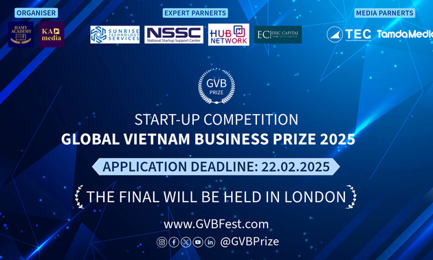 Cuộc thi Khởi nghiệp GVB Prize 2025: Cơ hội vàng cho các startup Việt trên toàn cầu