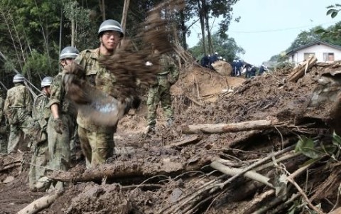 Число погибших от оползня в Хиросиме увеличивается