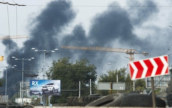 В результате боевых столкновений в Донецке погибли мирные жители