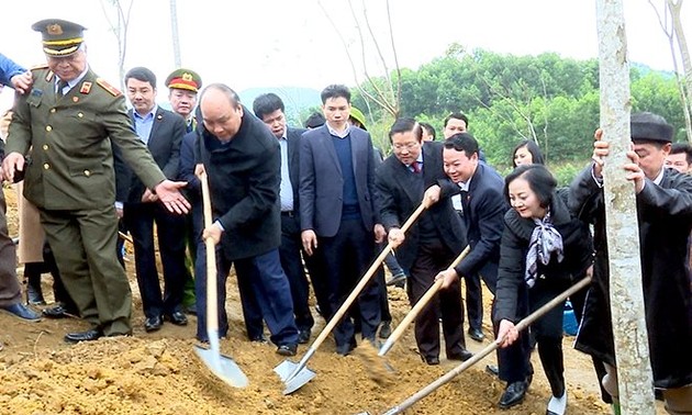 全国各地启动庚子新春植树节