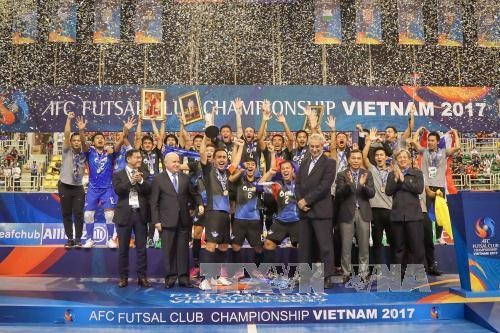 បិទបញ្ចប់ការប្រកួតកីឡា Futsal ជើងឯកក្លឹបអាស៊ីឆ្នាំ២០១៧