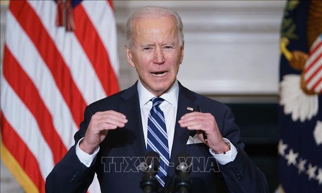 ប្រធានាធិបតីអាមេរិកលោក Joe Biden សន្យាថានឹងជំរុញកញ្ចប់ថវិកាសង្គ្រោះសេដ្ឋកិច្ច និងចាក់វ៉ាក់សាំង COVID-១៩ សម្រាប់ប្រជាជន