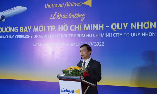 Vietravel Airlines បើកផ្លូវហោះហើរ​ថ្មីរវាង​ ទី​ក្រុង​ហូជីមិញ - Quy Nhon