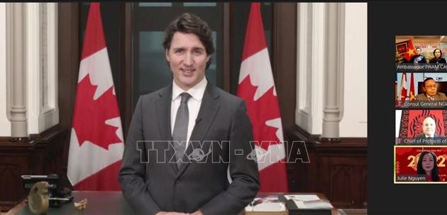 នាយករដ្ឋមន្ត្រីកាណាដា​លោក​ Trudeau៖ ពិធី​បុណ្យ​តេតគឺជាឱកាសដើម្បីទទួលស្គាល់ការរួមចំណែកដែលមិនអាចកាត់ថ្លៃបាន របស់សហគមន៍ជន​វៀតណាម​នៅ​កាណាដា