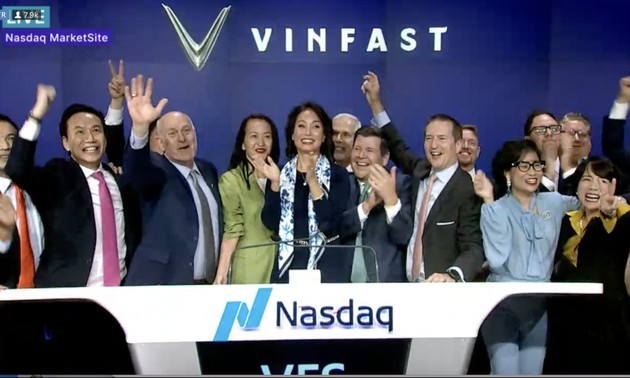 ភាគហ៊ុនរបស់ VinFast ចូលរួមជាមួយ NASDAQ - ជាលើកដំបូងដែលសហគ្រាសវៀតណាមបានចុះបញ្ជីដោយជោគជ័យលើផ្សារហ៊ុនអាមេរិក