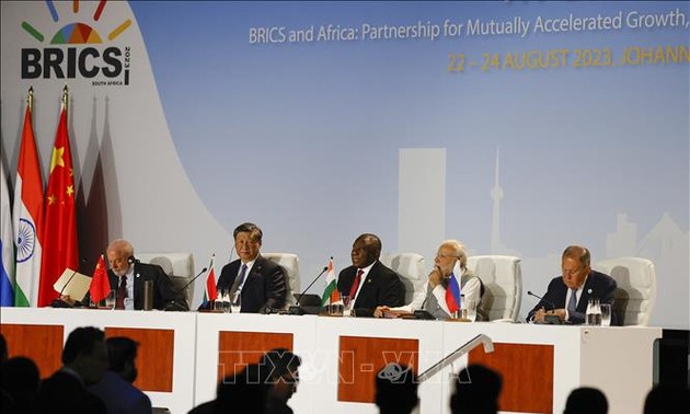 BRICS ចេញសេចក្ដីថ្លែងការណ៍រួម ដោយលើក​ច្បាស់​​ពី​កិច្ចខិតខំប្រឹងប្រែង​កសាងពិភពលោកប្រកបដោយយុត្តិធម៌ សមាហរណកម្ម និងវិបុលភាព